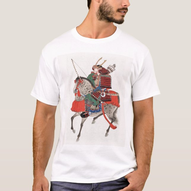 Monterad Samurai T-shirt (Framsida)