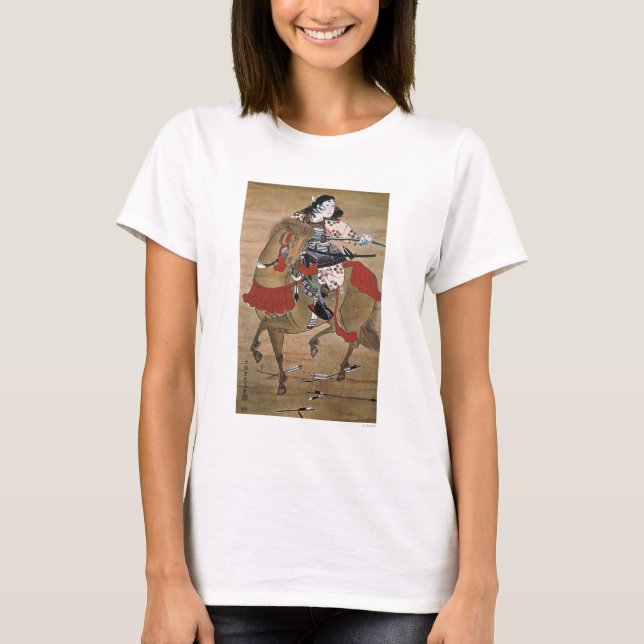 Monterad Samurai Tee Shirt (Framsida)