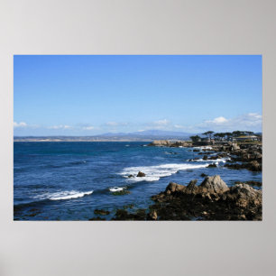 Monterey Bay Kusten, Wide Photo Poster