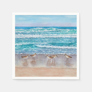 Monterey Bay strandpipare Pappersservett
