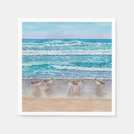 Monterey Bay strandpipare Pappersservett