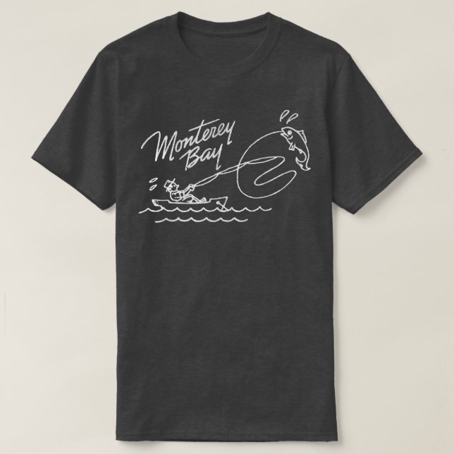 Monterey Bay Triblend T Shirt (Design framsida)