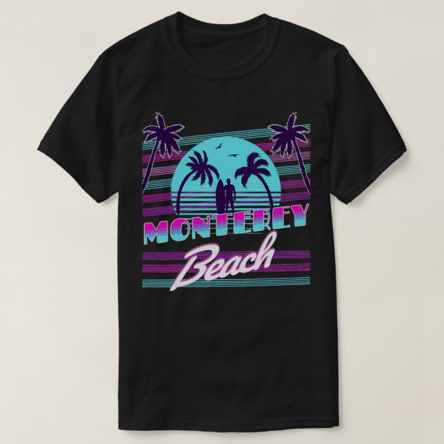 Monterey California 1 T Shirt (Design framsida)