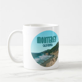 Monterey California Pacific Kusten Highway Vintage Kaffemugg