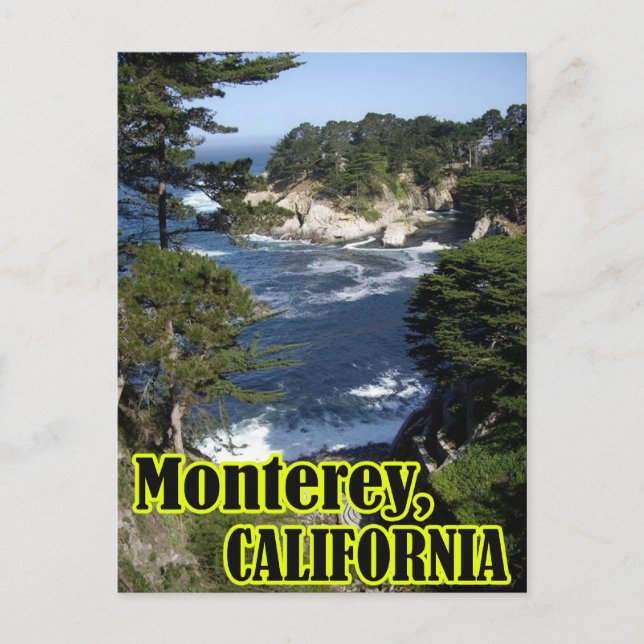 Monterey California - Postage Vykort (Framsida)