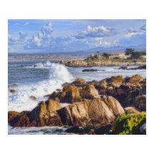 Monterey California Scenia Kusten Poster