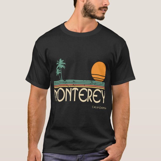 Monterey California T Shirt (Framsida)