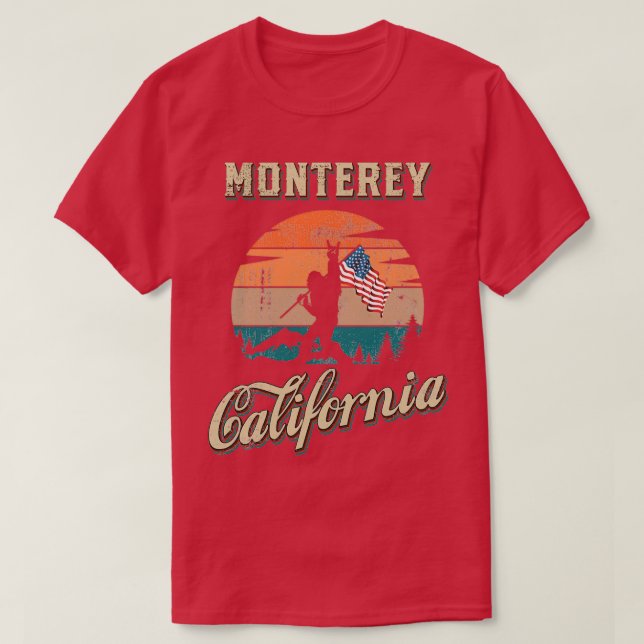 Monterey California T Shirt (Design framsida)