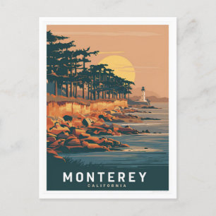 Monterey California Vykort