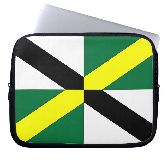Monterey City Flagga Laptop sleeve (Framsidan)