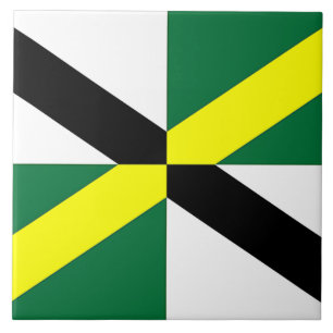 Monterey City Flagga Tile Kakelplatta