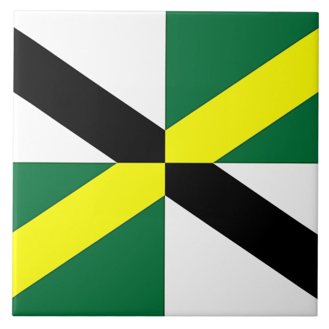 Monterey City Flagga Tile Kakelplatta (Framsidan)