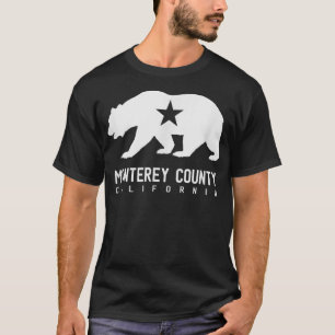 Monterey County Winery California Vin Älskare Flag T Shirt
