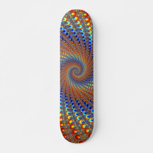 Monterey Fractal Art Mini Skateboard Bräda 18,7 Cm
