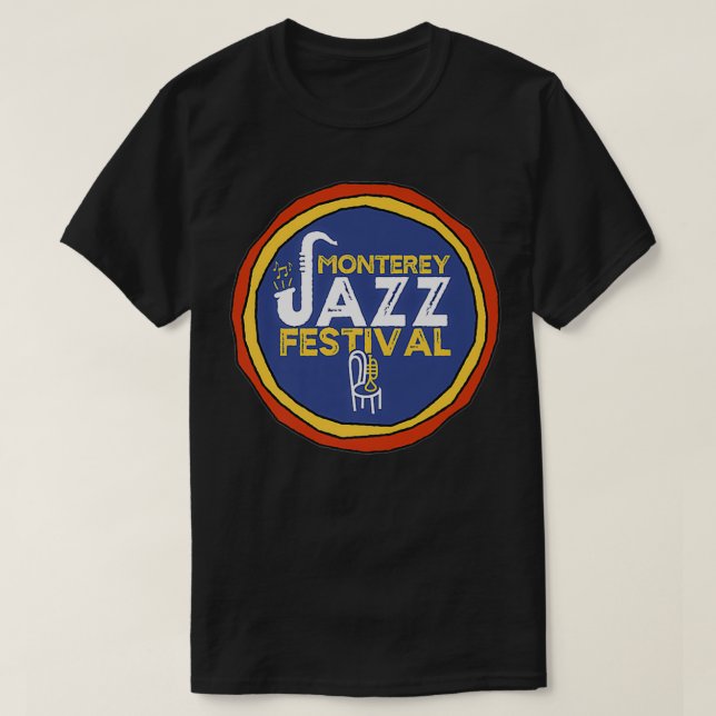 Monterey Jazz-festival Circle Premium T Shirt (Design framsida)