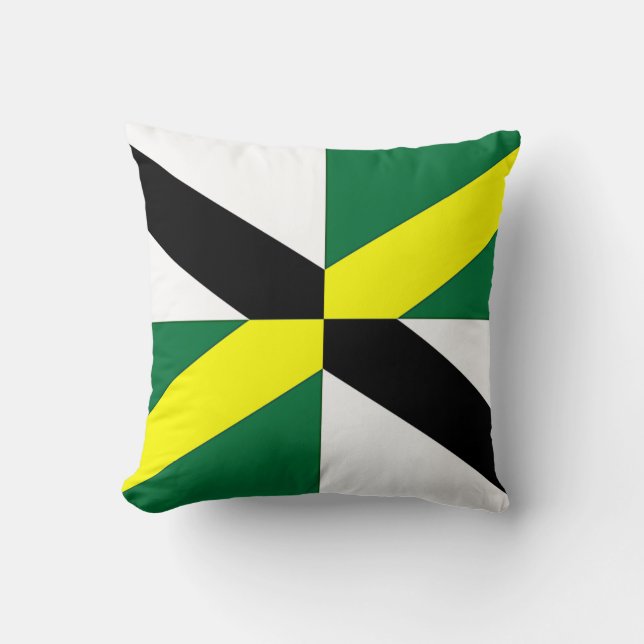 Monterey, Kalifornien, Flagga American MoJo Pillow Kudde (Framsida)