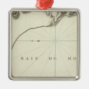 Monterey Kalifornien Julgransprydnad Metall