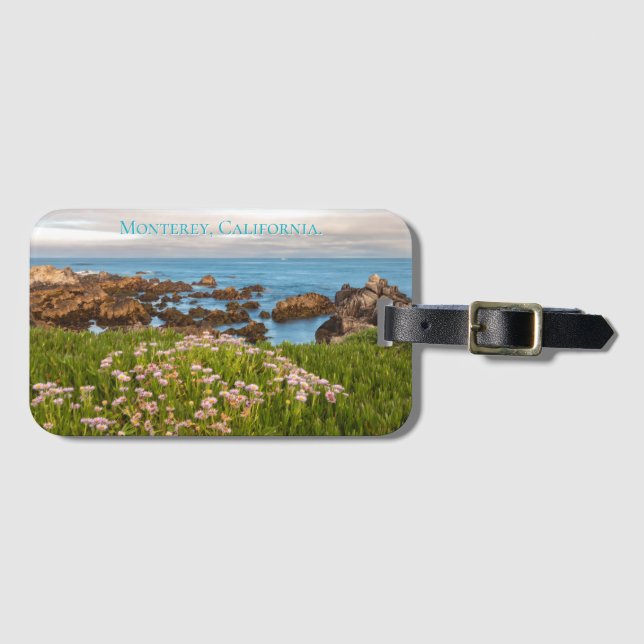 Monterey Kalifornien Kustens vår Bagagebricka (Framsida horisontal)