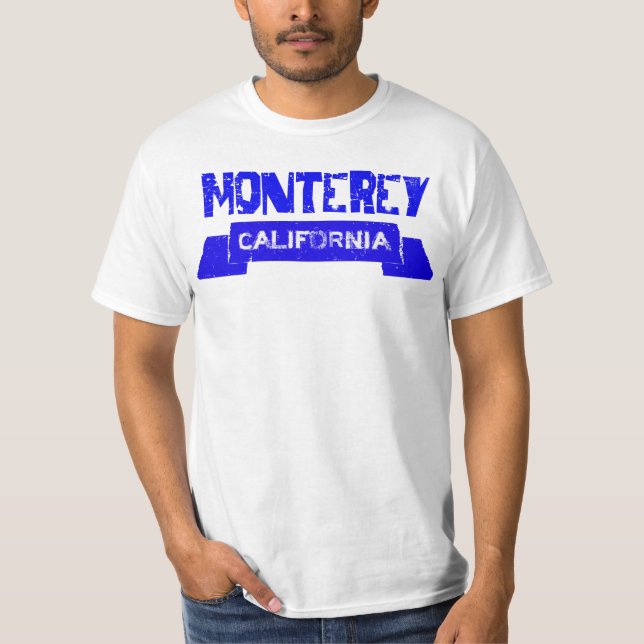 Monterey, Kalifornien T Shirt (Framsida)