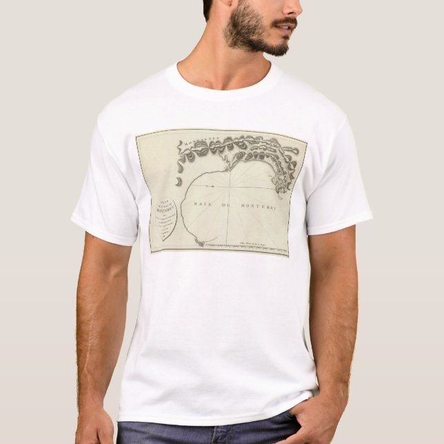 Monterey Kalifornien Tee (Framsida)