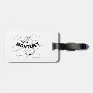 Monterey Kalifornien Valar Bagagebricka