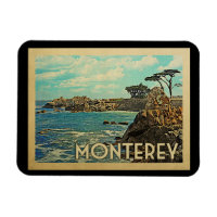Monterey Magnet California Vintage resor