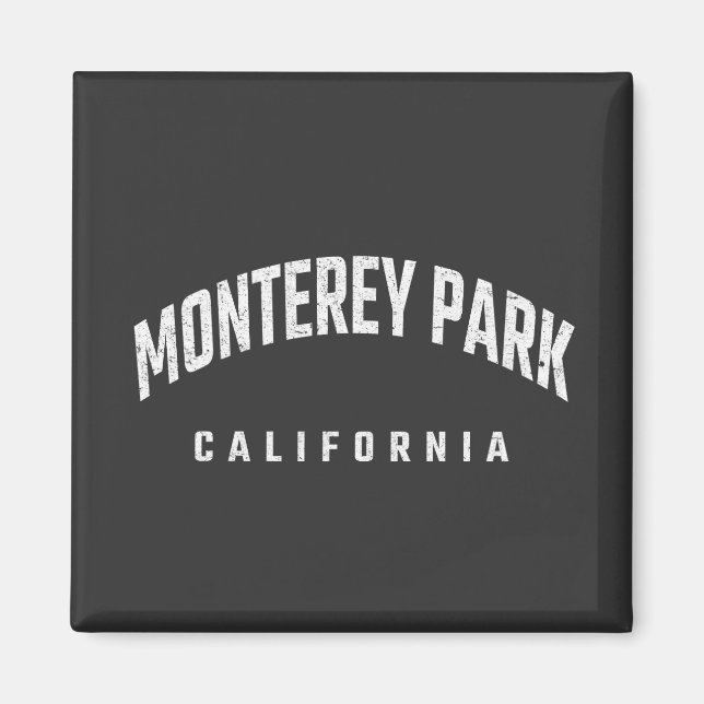 Monterey Park California CA Magnet (Framsidan)