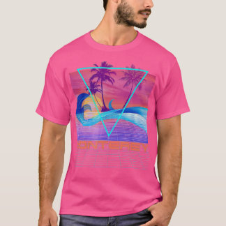 Monterey Retro 80s Vaporwave Beach Vacation T Shirt