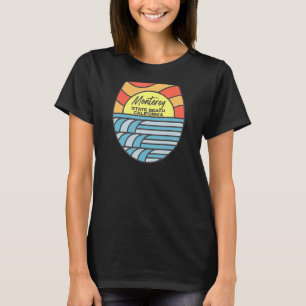 Monterey State Beach California Ca Beach Sunset T Shirt
