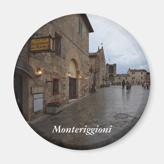 Monteriggioni Magnet (Framsidan)