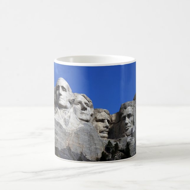 Montering av Rushmore National Memorial Monument Kaffemugg (Center)