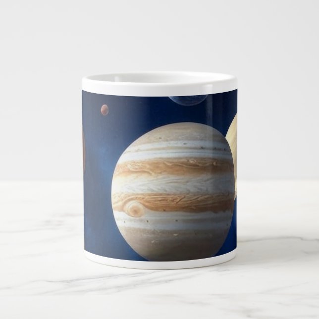 Montering av solsystem jumbo mugg (Framsidan)