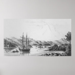 Montering Burney från utteröarna Poster