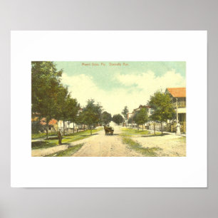 Montering Dora, i stadens centrum FL - - 1907 Poster