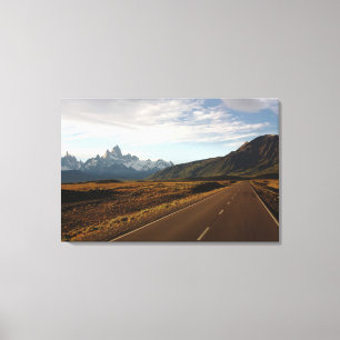 Montering Fitz Roy och montering Cerro Torre Canvastryck