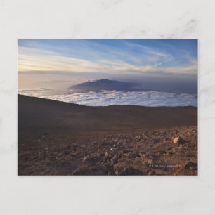 Montering Haleakala, Haleakala nationalpark, Maui, Vykort
