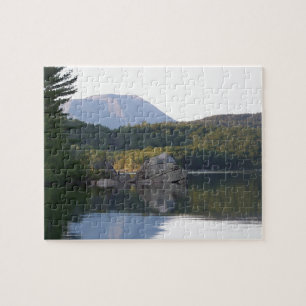 Montering Katahdin från regnbåge sjön Pussel