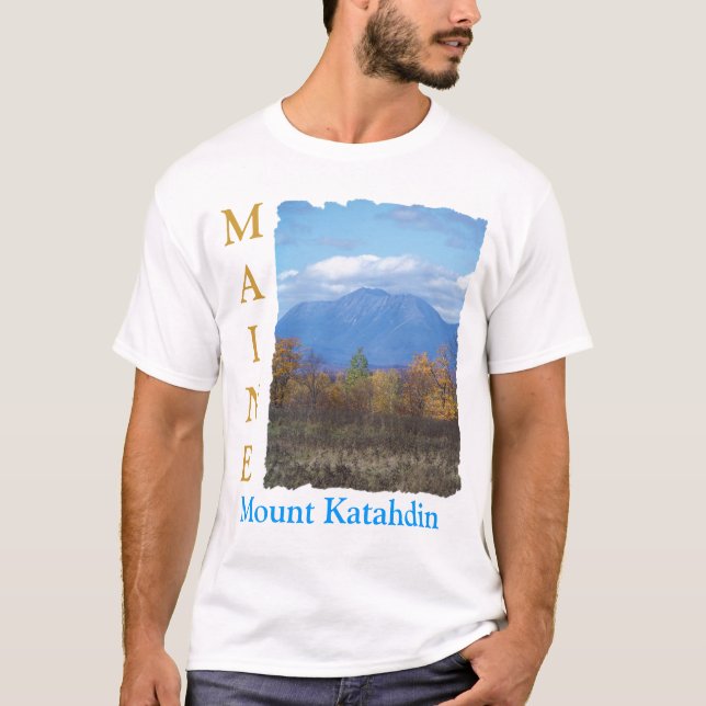 Montering Katahdin från Stacyville 2 Tee (Framsida)