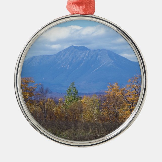 Montering Katahdin i nedgång 2 Julgransprydnad Metall (Framsidan)