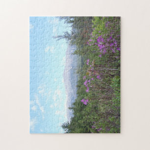 Montering Katahdin och vildblommar Pussel
