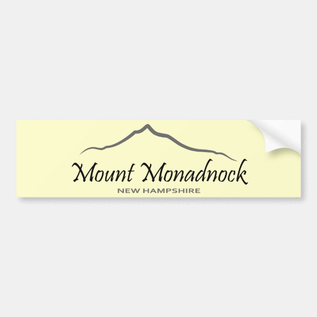 Montering Monadnock Bildekal (Framsidan)