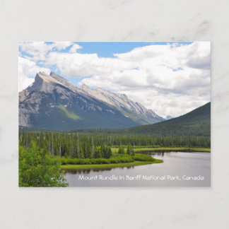 Montering Rundle i den Banff nationalparken, Vykort