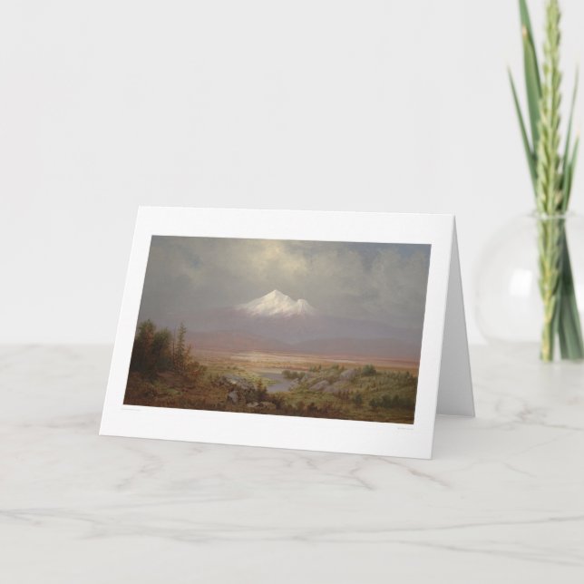 Montering Shasta och Shastina sjö (1151) Kort (Framsida)