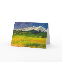 Montering Sopris i Carbondale, Colorado