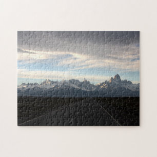 Monteringen Fitz Roy och Andes spänner Pussel