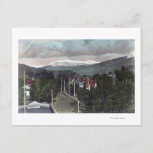 Monteringen Topo beskådar från CitySanta Paula, CA Helg Vykort