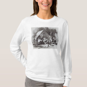 MonteringsAlexander guldgrävarear på aftonen rö T Shirt