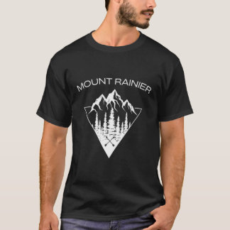 Monteringsberget för Rainier Shirt Mt Rainier nati T Shirt