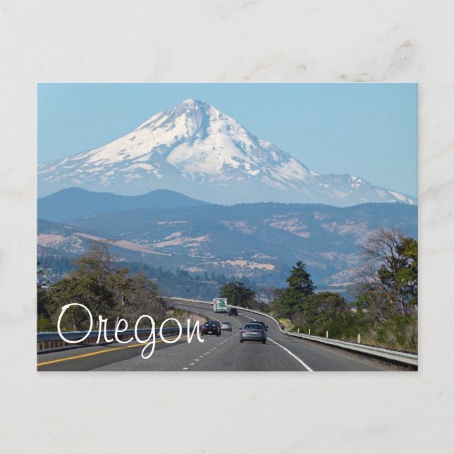 Monteringshuva, Oregon vykort (Framsida)