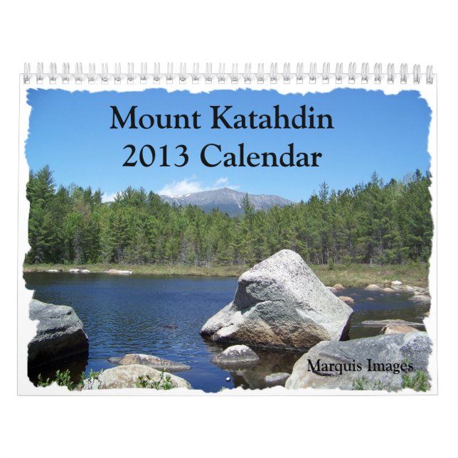 MonteringsKatahdin 2013 kalender (Omslag)